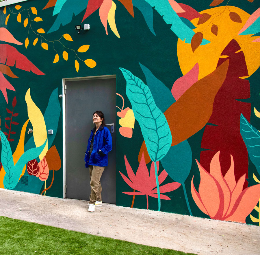 Vanessa Piras, Artiste pour les jardins voyageur