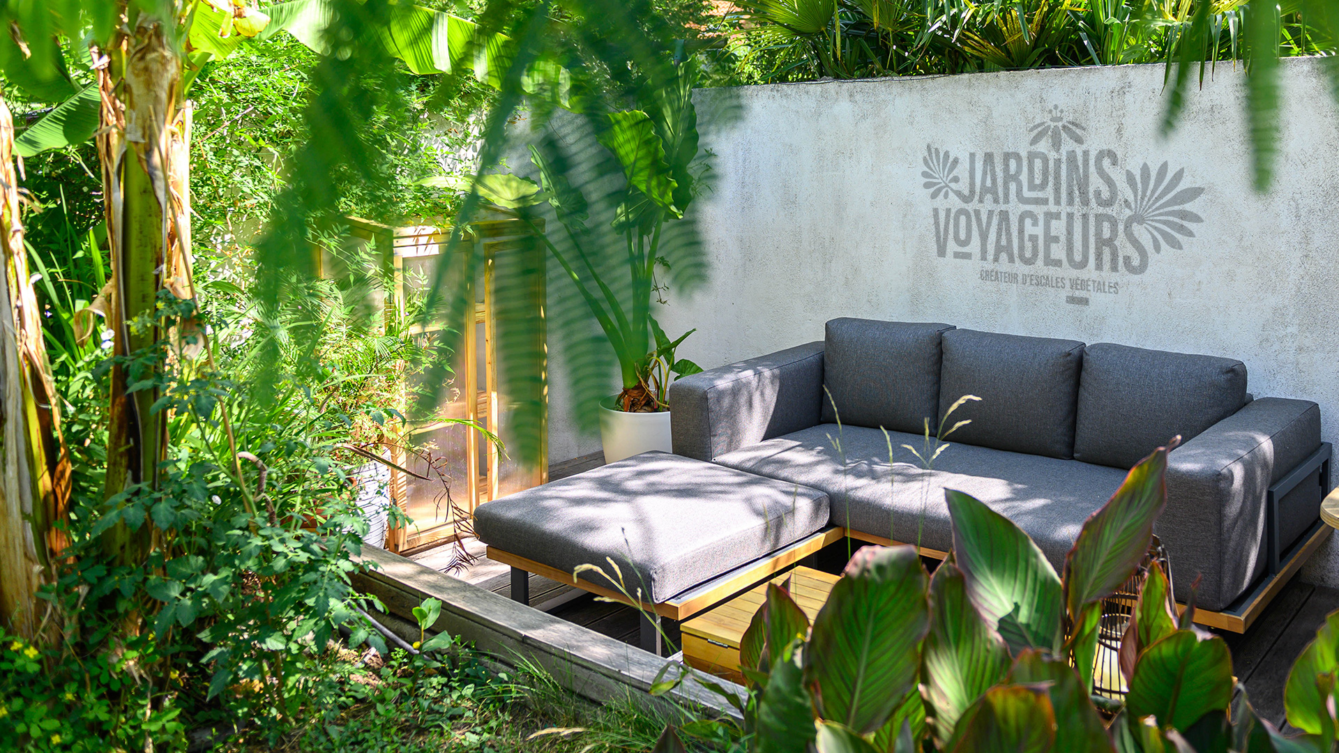 Un jardin suspendu au regard