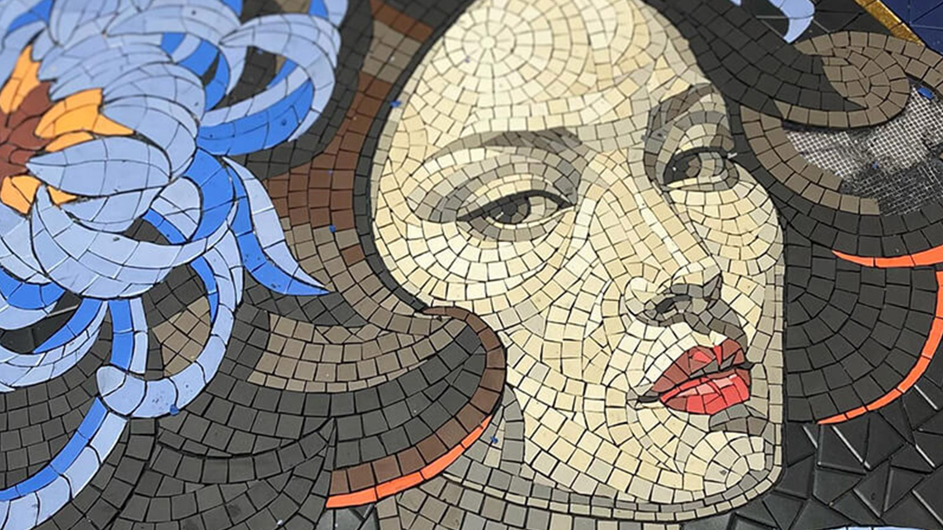 Chifoumi studio artiste, mosaïque