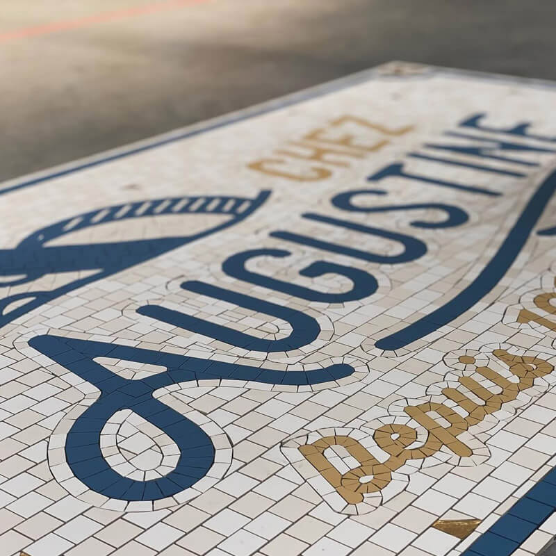 Chifoumi studio artiste, mosaïque