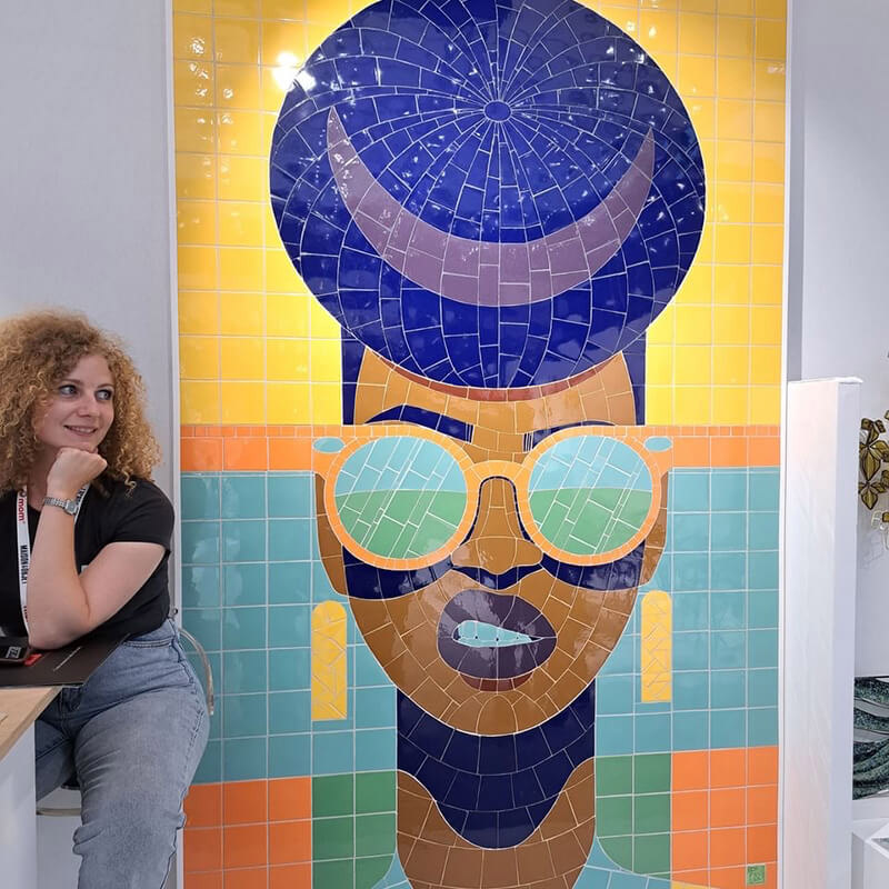Chifoumi studio artiste, mosaïque